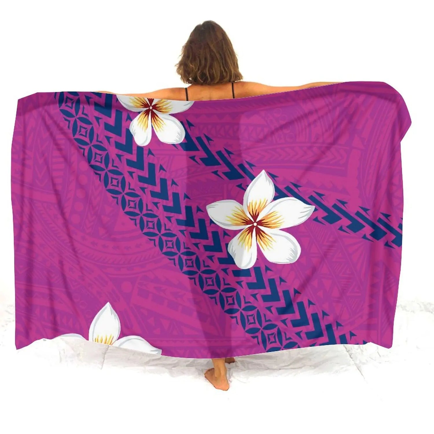 Serviette de plage sarong polynésien 17