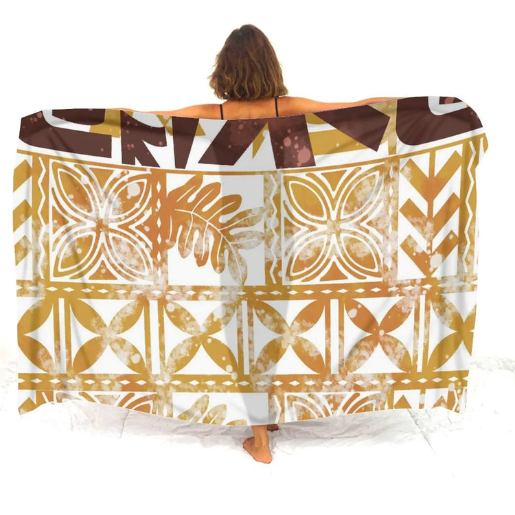 Serviette de plage sarong polynésien 18