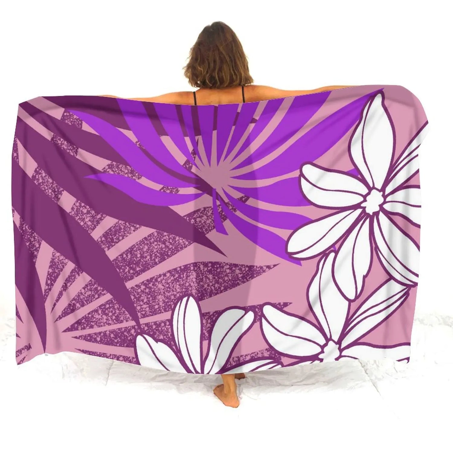 Serviette de plage sarong polynésien 19