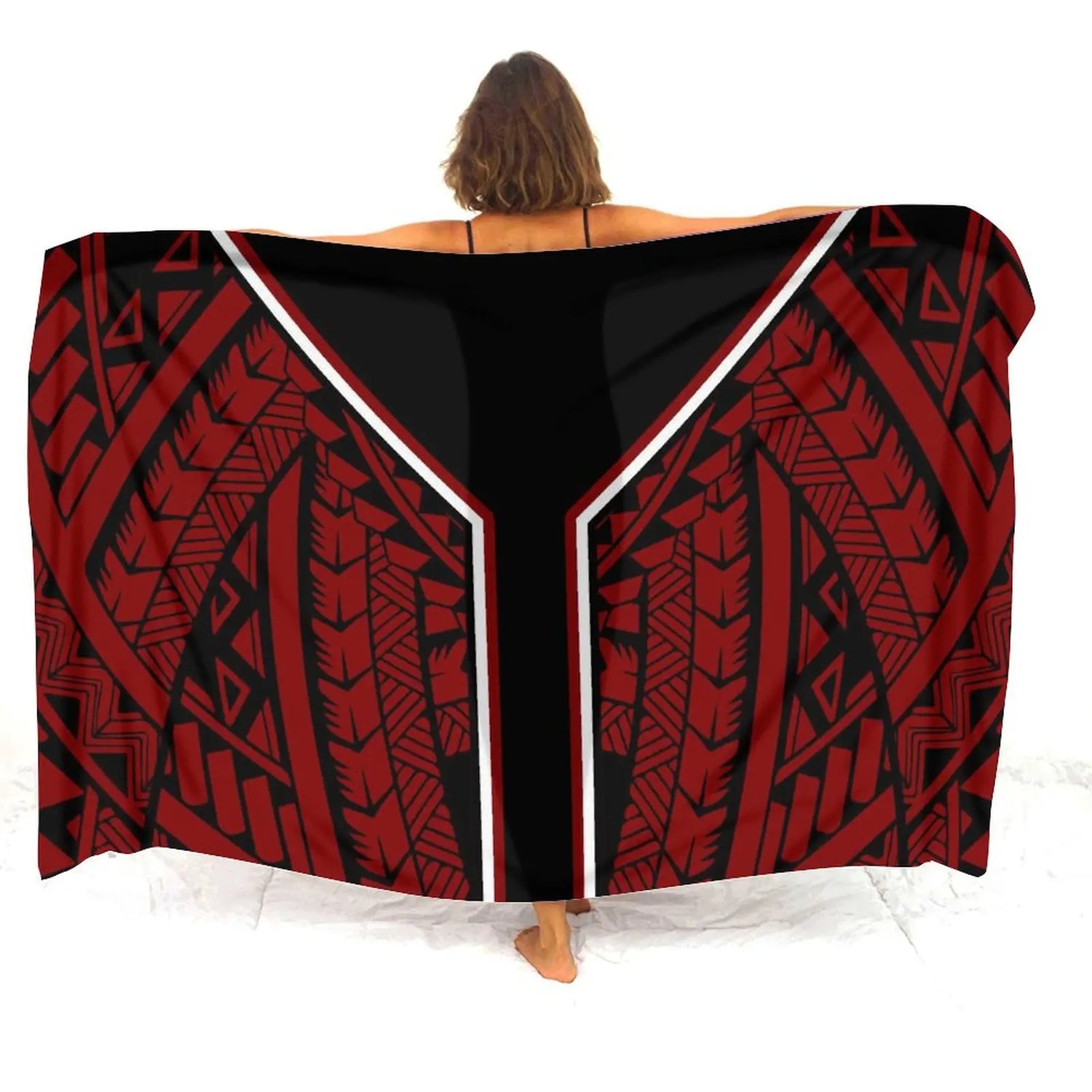 Serviette de plage sarong polynésien 2