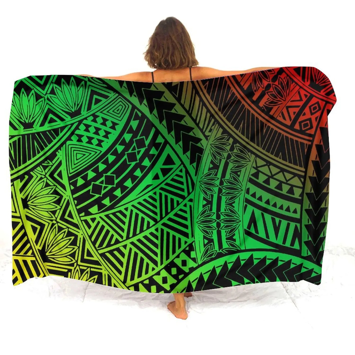 Serviette de plage sarong polynésien 21