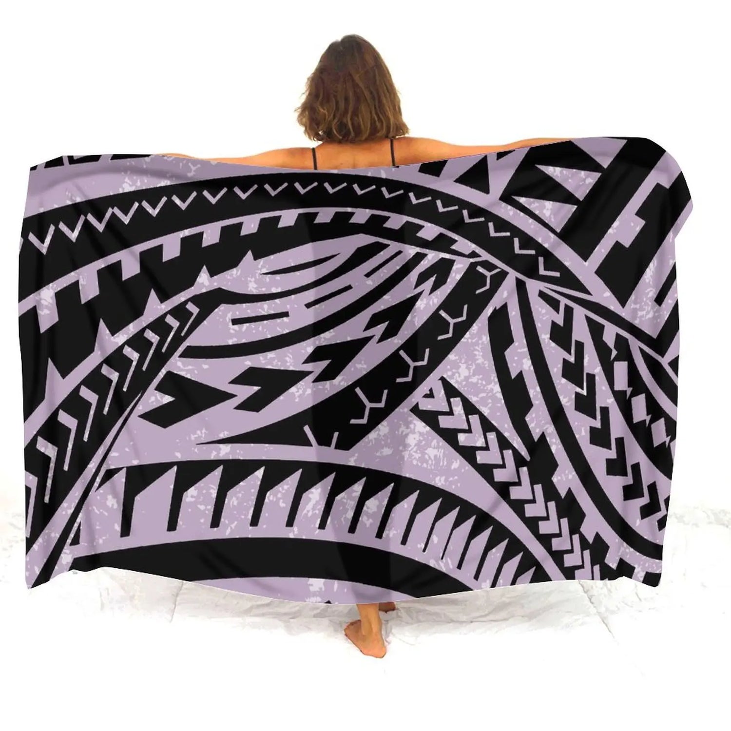 Serviette de plage sarong polynésien 3