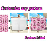 Serviette de plage sarong polynésien 6