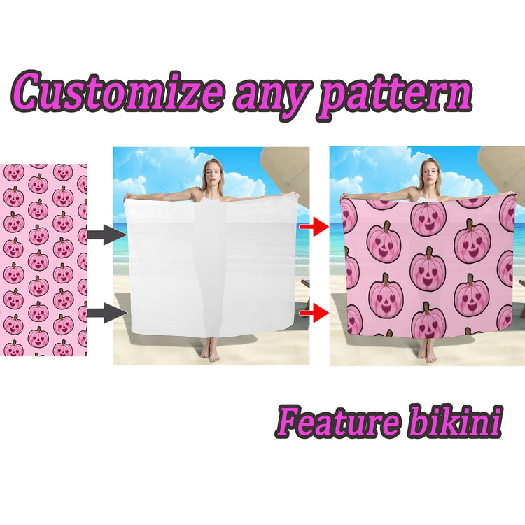 Serviette de plage sarong polynésien 6