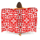 Serviette de plage sarong polynésien 8