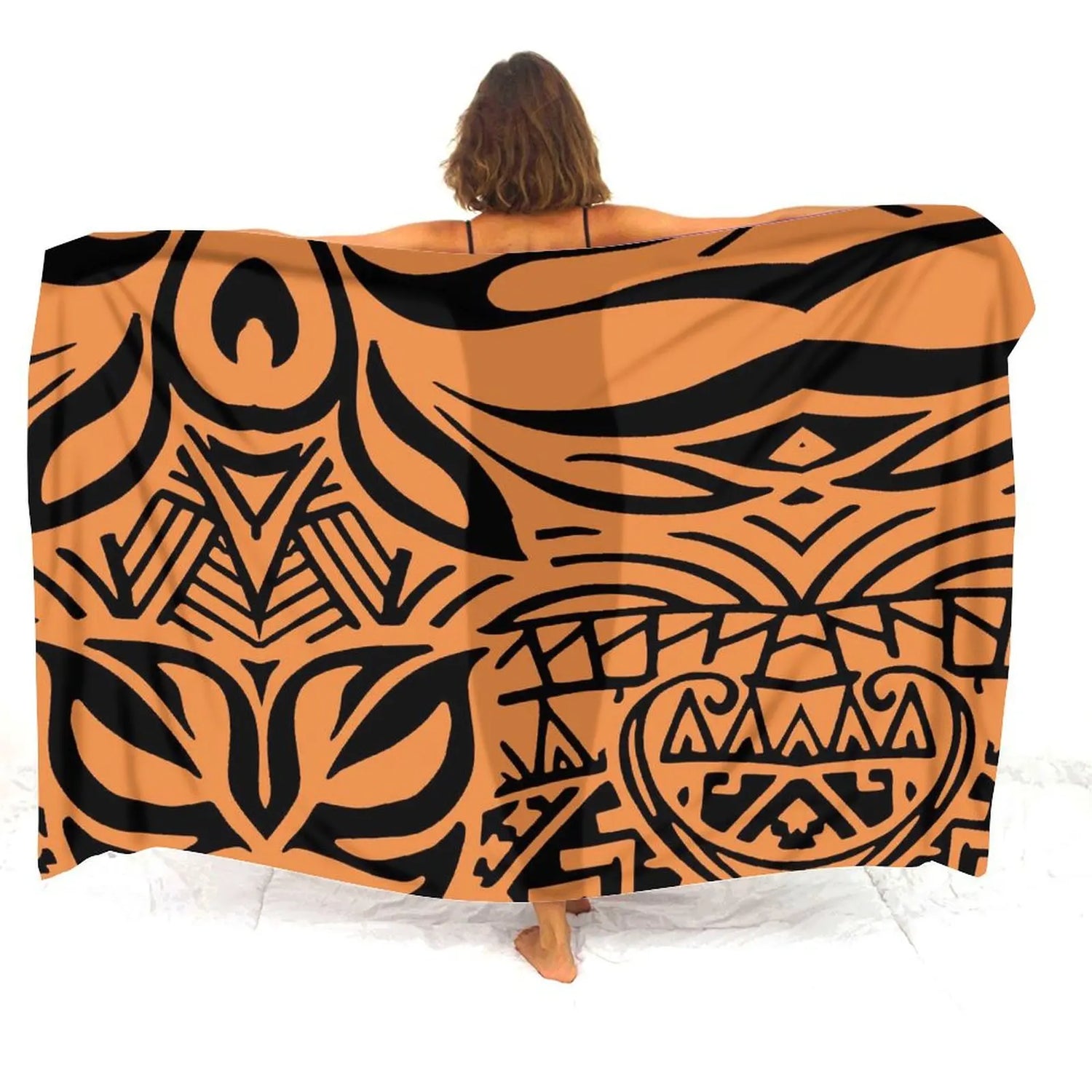 Serviette de plage sarong polynésien 9