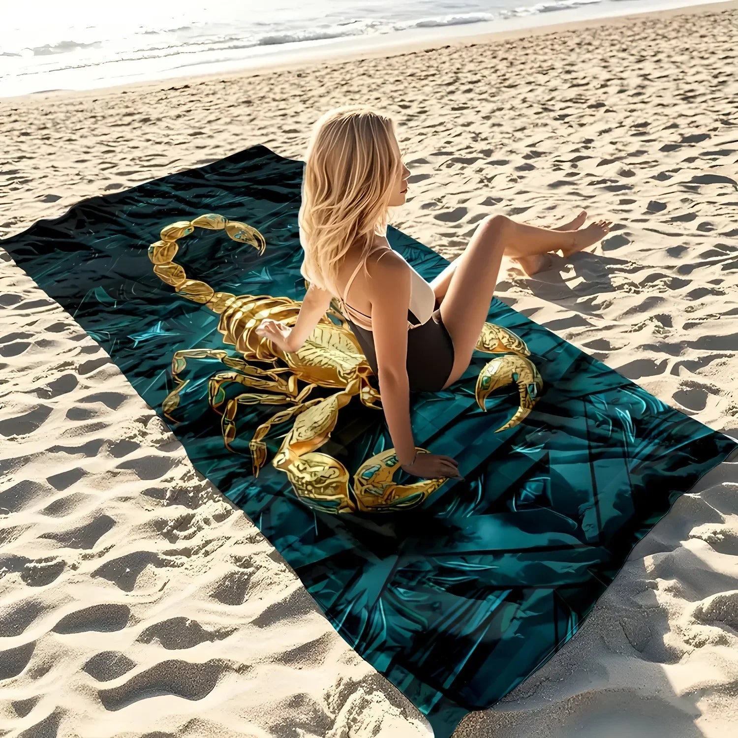 Serviette de plage scorpion 3