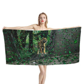 Serviette de plage tigre jungle 4