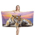 Serviette de plage tigre jungle 9