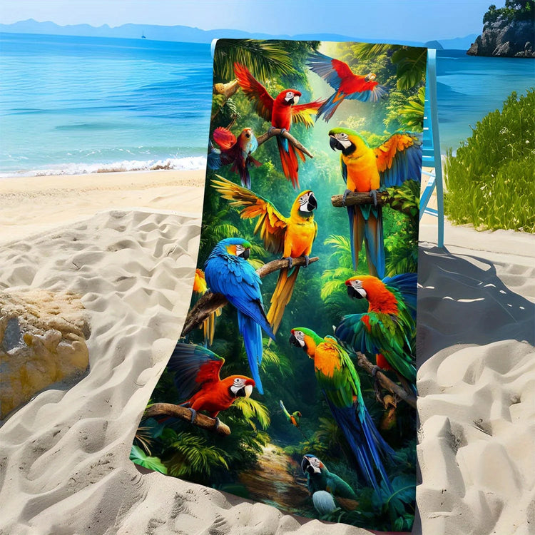 Serviette de plages Ara des tropiques 2