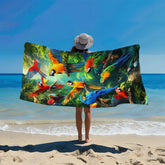 Serviette de plages Ara des tropiques 4