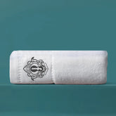 Serviette en coton brodée spécial hôtel 9