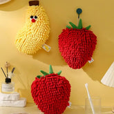 Serviette à main suspendue fruits 3