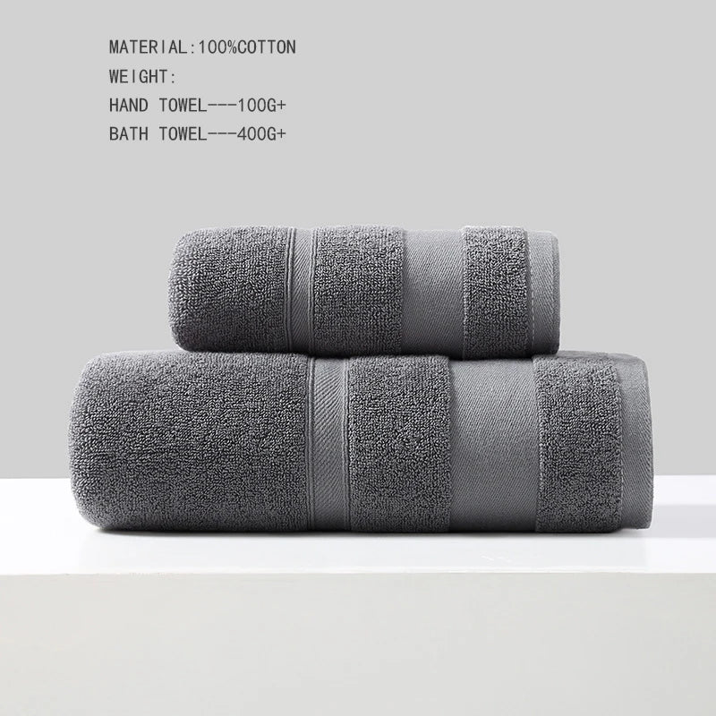 Serviettes de bain 100% coton 13