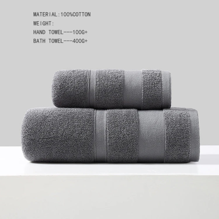 Serviettes de bain 100% coton 13