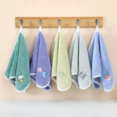 Serviettes de bain bébé velours 3