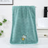 Serviettes de bain bébé velours 5