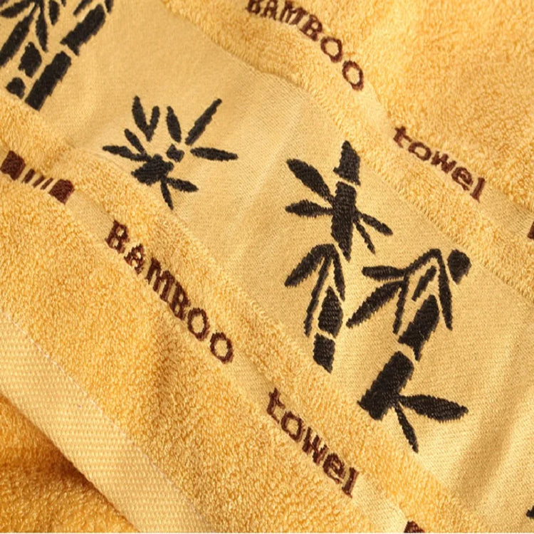 Serviettes de bain bambou 2