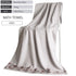 Serviettes de bain bambou 3 pièces 19