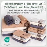 Serviettes de bain bambou 3 pièces 2