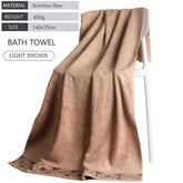 Serviettes de bain bambou 3 pièces 20