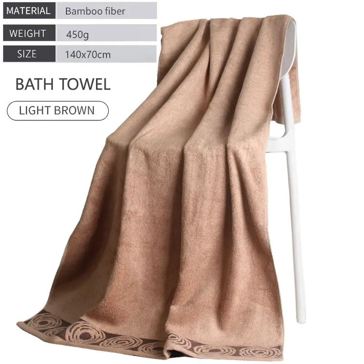 Serviettes de bain bambou 3 pièces 20