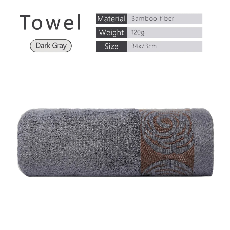 Serviettes de bain bambou 3 pièces 26