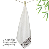 Serviettes de bain bambou 3 pièces 7