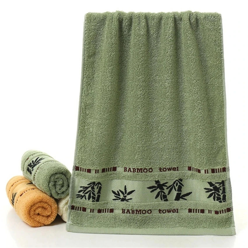Serviettes de bain bambou 8