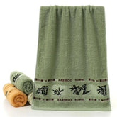 Serviettes de bain bambou 8