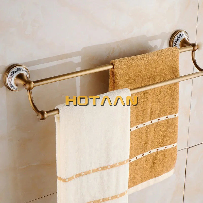 porte serviette double barre 2