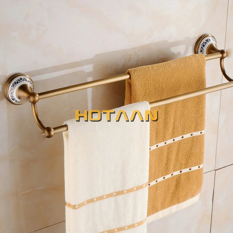 porte serviette double barre 2