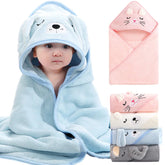 serviette de bain bébé à capuche