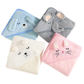 serviette de bain bébé à capuche 2