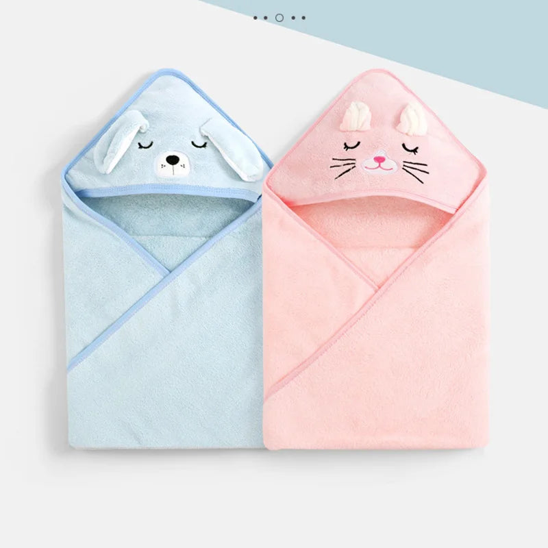 serviette de bain bébé à capuche 5