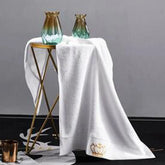 serviette de bain hotel 2