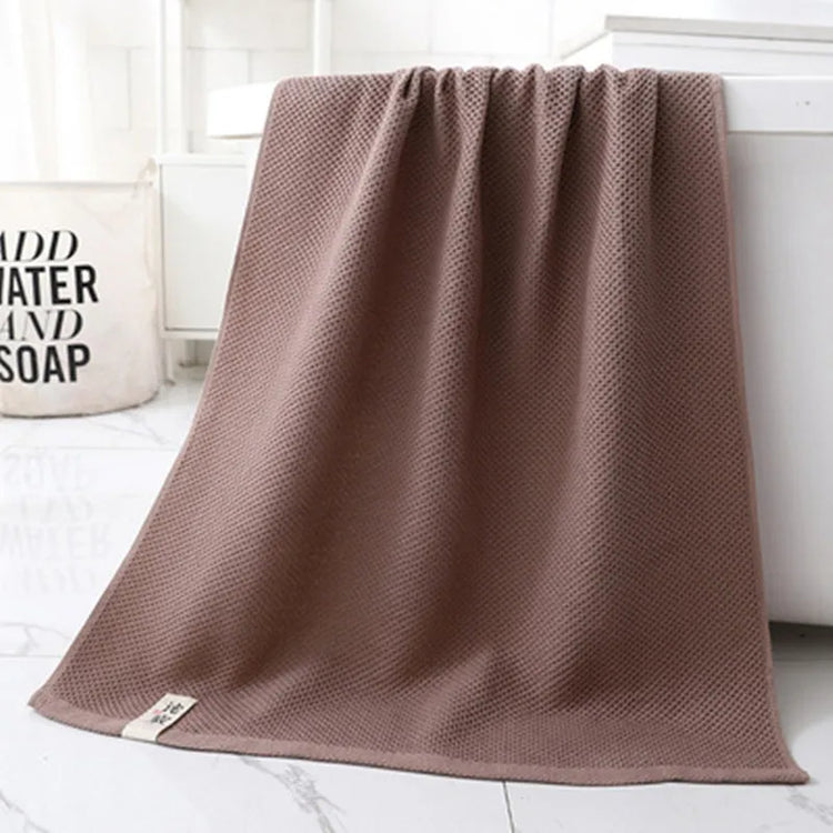 serviette de bain nid d&