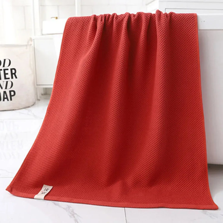 serviette de bain nid d&