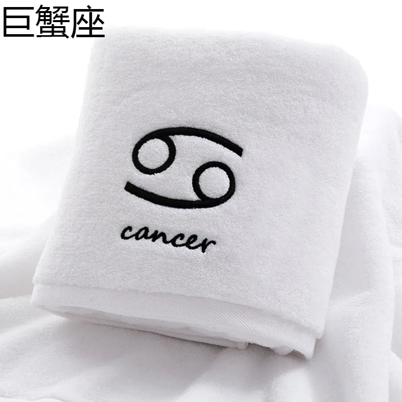 serviette de bain zodiaque 13
