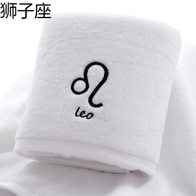 serviette de bain zodiaque 16