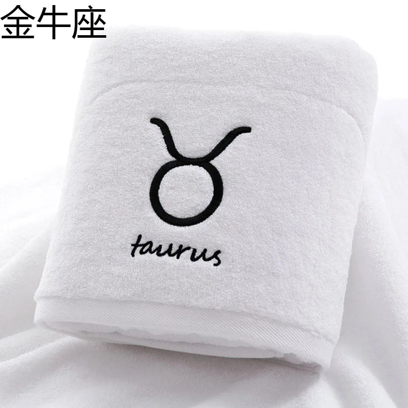serviette de bain zodiaque 25