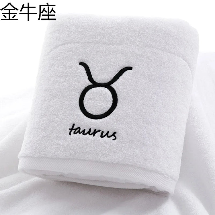 serviette de bain zodiaque 25