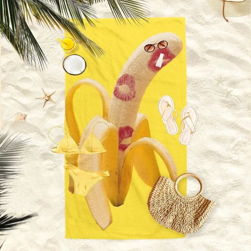 serviette de plage banane 4