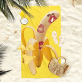 serviette de plage banane 4