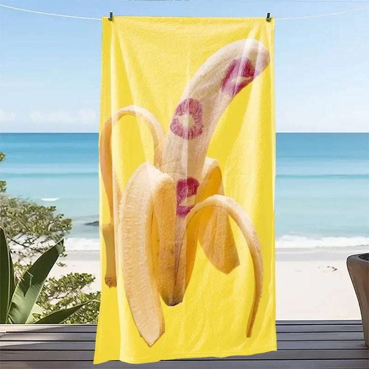 serviette de plage banane 6