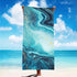 serviette de plage turquoise 5