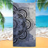 serviette de plage turquoise 6