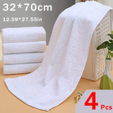 serviettes carrées blanches 10