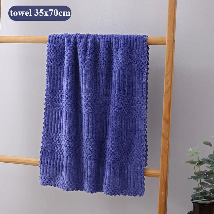 serviettes de bain en microcarence 5