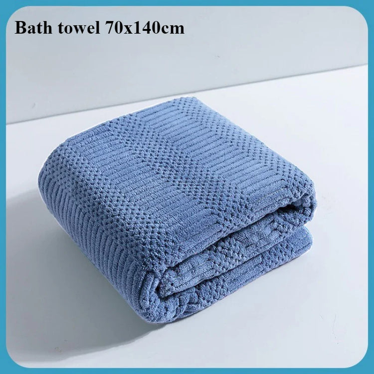 serviettes de bain en microcarence 6